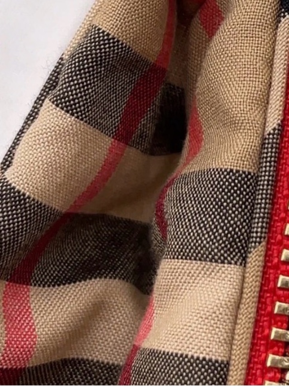Burberry Kids Beige Plaid NOVA CHECK BABY BUNTING bag sleep snuggle 6-9m - Picture 14 of 14